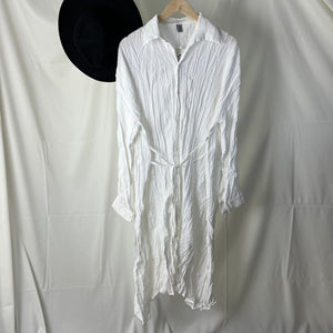 Creased Design Long Shirt