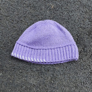 Seaming Woolen Bucket Hat