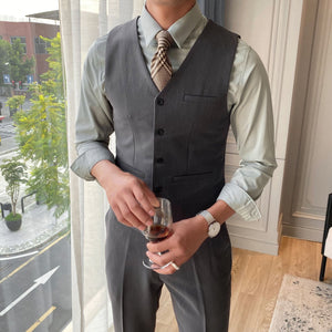 Business Slim Suit Vest