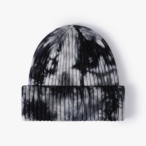 Tie-dye Hip-hop Wool Knit Hat