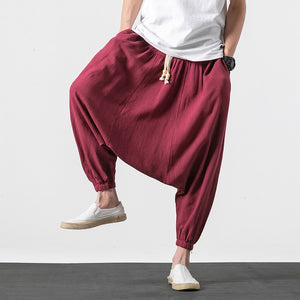 Loose Lantern Crotch Pants