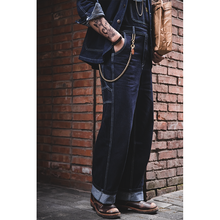 Load image into Gallery viewer, American Retro Denim Overalls
