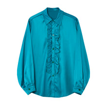 Load image into Gallery viewer, Retro Lace Decoration Shirt
