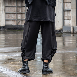 Straight-leg Casual Pants