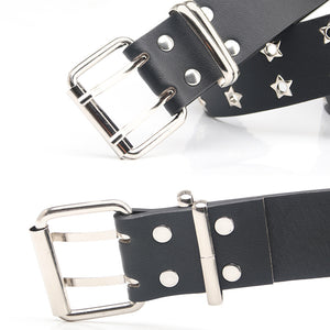 Punk Stars Dual Exhaust Eyelet Belt