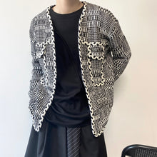 Load image into Gallery viewer, Round Neck Knitted Cardigan Coat
