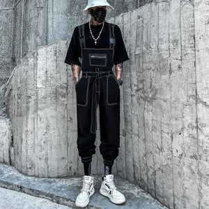 Hip-hop Functional Overalls