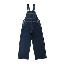 Load image into Gallery viewer, Retro Distressed Loose Overalls
