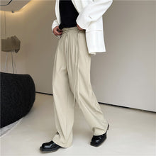 Load image into Gallery viewer, Elasticized Loose Straight Leg Trousers
