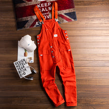 Load image into Gallery viewer, Vintage Casual Multi-Pocket Jumpsuits
