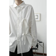 Load image into Gallery viewer, Loose Long Sleeve White Shirt
