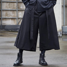 Load image into Gallery viewer, Dark Casual Hakama Pants
