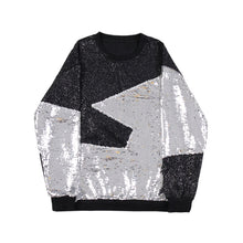 Load image into Gallery viewer, Long-sleeved Sequin Sweatshirt
