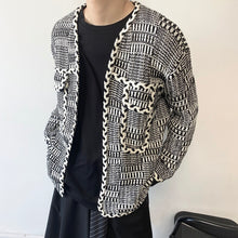 Load image into Gallery viewer, Round Neck Knitted Cardigan Coat
