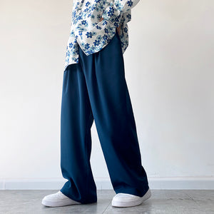 Retro Straight-leg Trousers