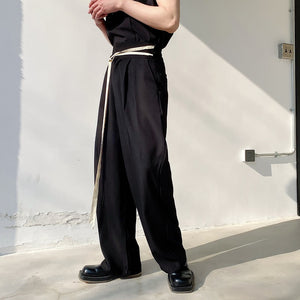 Simple Drawstring Pants