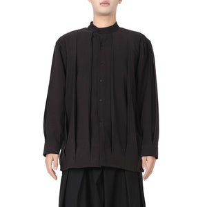 Pleated Long sleeve Shirt