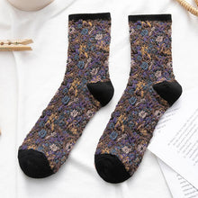 Load image into Gallery viewer, Winter  Ethnic Cute Floral Socks
