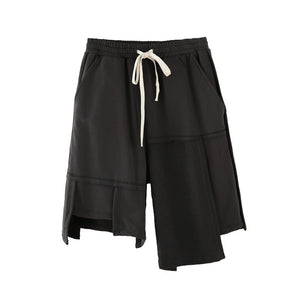 Irregular Panel Shorts