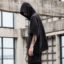 Load image into Gallery viewer, Hooded Drop Shoulder Shirt Top
