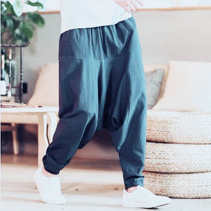 Loose Crotch Casual Baggy Pants