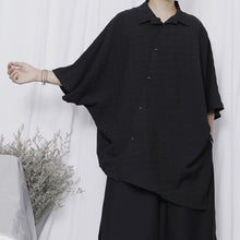 Load image into Gallery viewer, Summer Asymmetric Loose Half Sleeve Shirt
