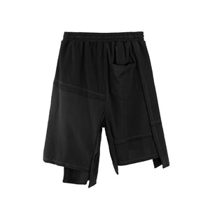 Irregular Panel Shorts