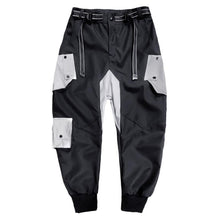 Load image into Gallery viewer, Techwear Reflective Decorative Stitching Cargo Pants
