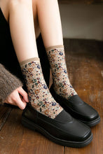 Load image into Gallery viewer, Winter  Ethnic Cute Floral Socks
