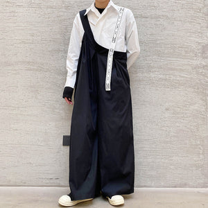 Loose Fashion Wide Leg Overalls