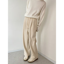 Load image into Gallery viewer, Straight Drape Wide Leg Knit Pants
