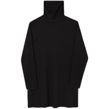 Load image into Gallery viewer, High Neck Side Slits Long Sweatshirt
