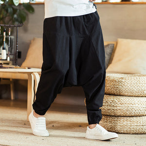 Loose Crotch Casual Baggy Pants