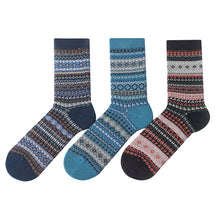 Load image into Gallery viewer, Winter Retro Ethnic Couple Socks
