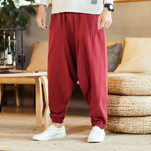 Loose Crotch Casual Baggy Pants