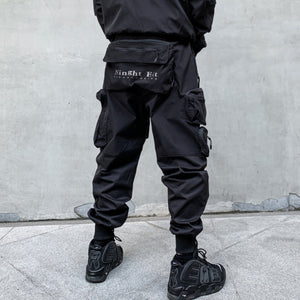 Techwear Asymmetric Pocket Cargo Pants