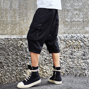 Large Pocket Casual Cross Pants