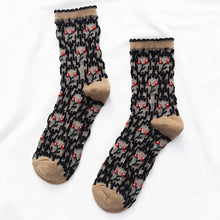 Load image into Gallery viewer, Ethnic Cute Floral Socks
