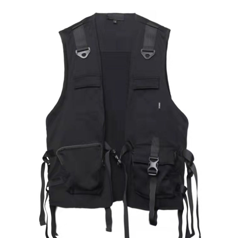 Techwear Casual Lace Vest