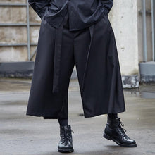 Load image into Gallery viewer, Dark Casual Hakama Pants
