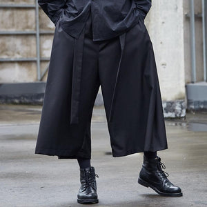 Dark Casual Hakama Pants