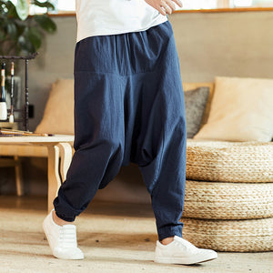 Loose Crotch Casual Baggy Pants