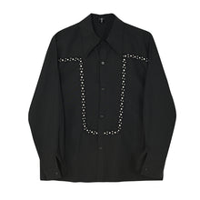 Load image into Gallery viewer, Stud Embellished Long Sleeve Shirt
