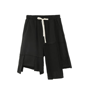 Irregular Panel Shorts