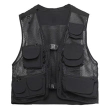 Load image into Gallery viewer, Techwear Dark Multi Pocket Casual Vest
