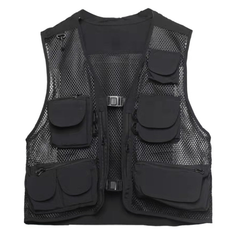 Techwear Dark Multi Pocket Casual Vest