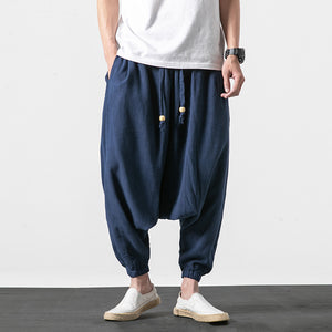 Loose Lantern Crotch Pants