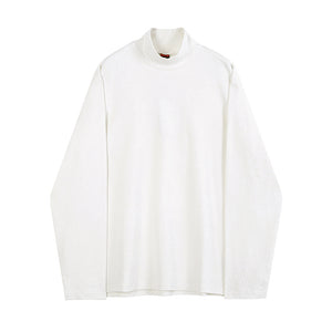 Winter High Neck Long Sleeve T-shirt