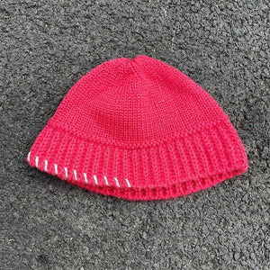 Seaming Woolen Bucket Hat