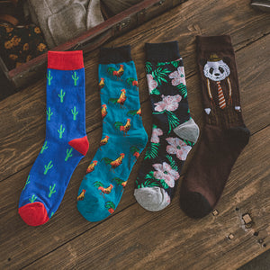 Retro Suit Socks 4 pairs